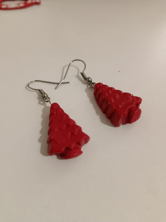 Boucles d'oreilles sapin