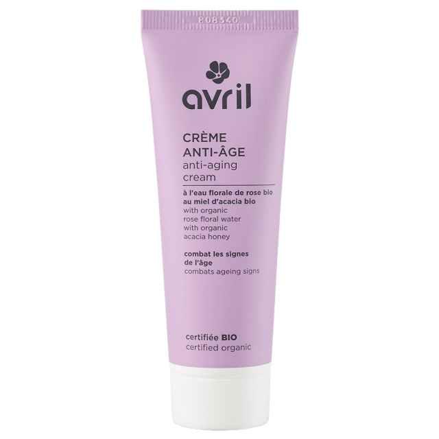 Crème anti âge certifiée bio