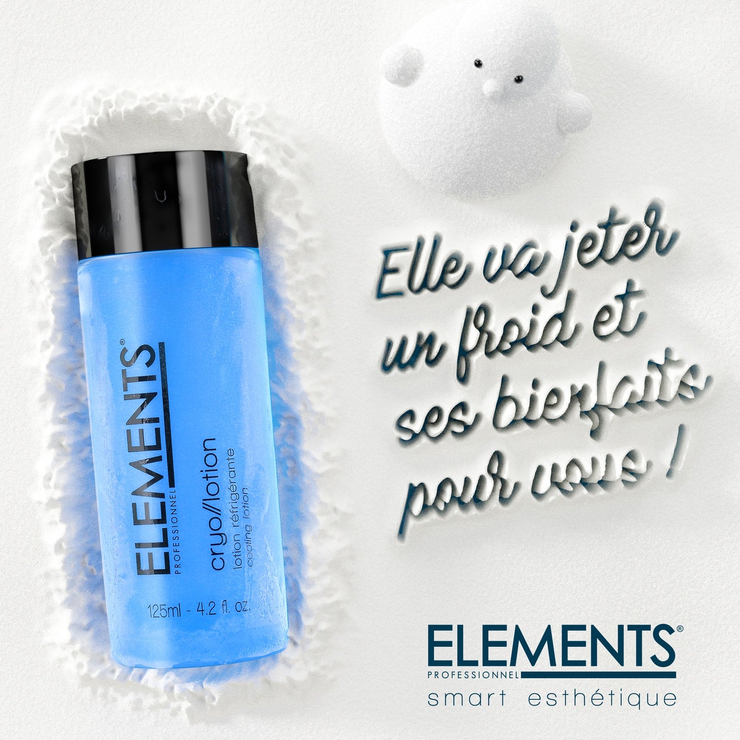 Lotion réfrigérante effet glaçon